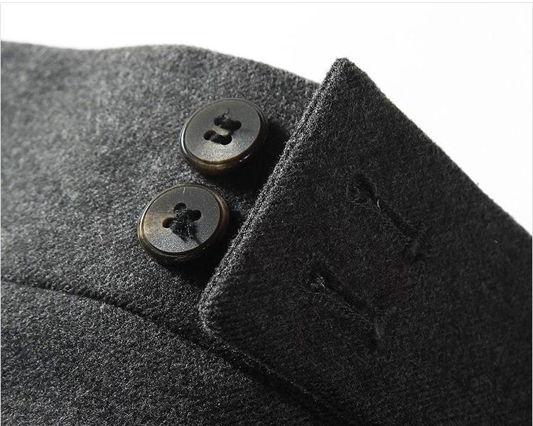 Italian Wool High Waisted Slim Fit Pants modern comfort - Stilles